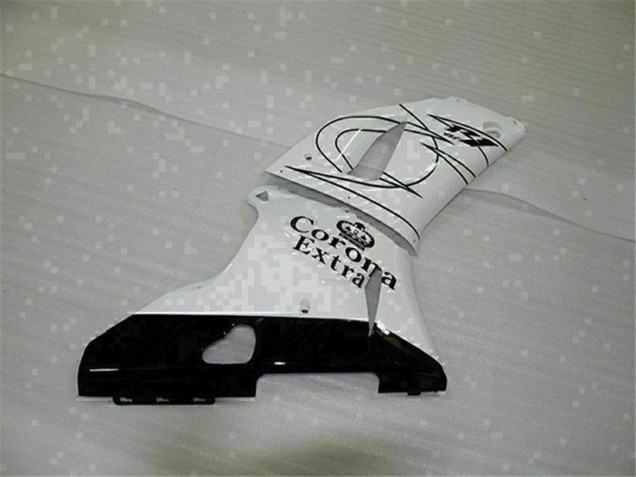 2000-2001 Yamaha YZF R1 Motorcycle Fairings - White Black Corona Extra Australia