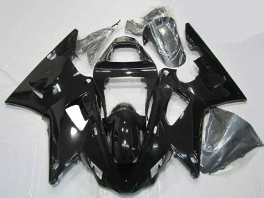 2000-2001 Yamaha YZF R1 Motorcycle Fairings - Glossy Black Australia