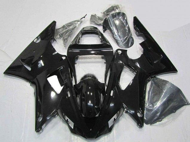 2000-2001 Yamaha YZF R1 Motorcycle Fairings - Glossy Black Australia