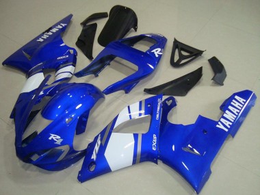 2000-2001 Yamaha YZF R1 Motorcycle Fairings - Blue White Australia