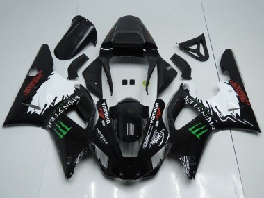 2000-2001 Yamaha YZF R1 Motorcycle Fairings - Glossy Black White Red Green Monster Australia