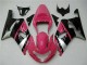 2001-2003 Suzuki GSXR 600/750 Motorcycle Fairings - Pink Silver Glossy Black Australia