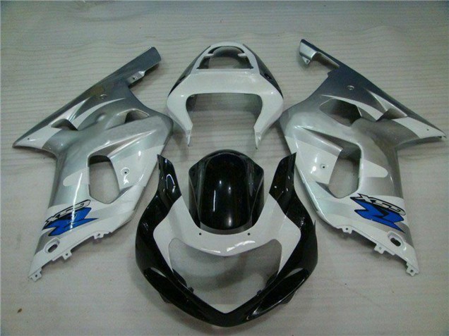 2001-2003 Suzuki GSXR 600/750 Motorcycle Fairings - Yellow Glossy Black Australia