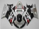 2001-2003 Suzuki GSXR 600/750 Motorcycle Fairings - Silver Glossy Black Red Australia