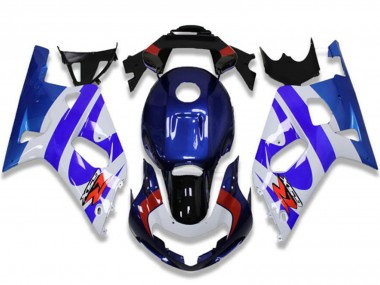2001-2003 Suzuki GSXR 600/750 Motorcycle Fairings - White Blue Red Black Australia
