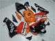2003-2004 Honda CBR600RR Motorcycle Fairing Kits - Orange White Red Glossy Black Repsol Australia
