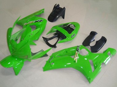 2003-2004 Kawasaki ZX6R Motorcycle Fairings - Green Australia