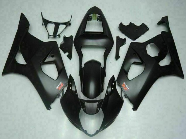 2003-2004 Suzuki GSXR 1000 Motorcycle Fairings - Matte Black Red Australia