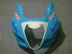 2003-2004 Suzuki GSXR 1000 Motorcycle Fairings - Blue White Yellow Rizla Australia
