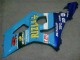 2003-2004 Suzuki GSXR 1000 Motorcycle Fairings - Blue White Yellow Rizla Australia