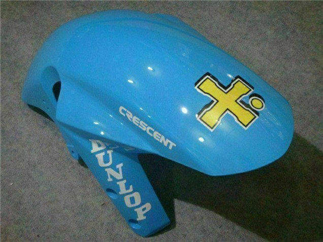 2003-2004 Suzuki GSXR 1000 Motorcycle Fairings - Blue White Yellow Rizla Australia