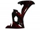 2003-2004 Yamaha YZF R6 Motorcycle Fairing - Glossy Black Red Flame Australia