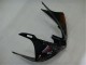 2003-2004 Yamaha YZF R6 Motorcycle Fairings - Glossy Black Matte Black Red Decals Australia