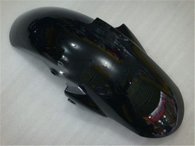 2003-2004 Yamaha YZF R6 Motorcycle Fairings - Glossy Black Matte Black Red Decals Australia