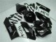 2004-2005 Honda CBR1000RR Motorcycle Fairings - Glossy Black White West Mobil Michelin Australia