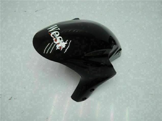 2004-2005 Honda CBR1000RR Motorcycle Fairings - Glossy Black White West Mobil Michelin Australia
