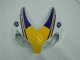 2004-2005 Honda CBR1000RR Motorcycle Fairing - White Blue Yellow Rothmans Australia