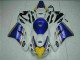 2004-2005 Honda CBR1000RR Motorcycle Fairing - White Blue Yellow Rothmans Australia