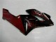 2004-2005 Honda CBR1000RR Motorcycle Fairings - Glossy Black Red Flame Australia