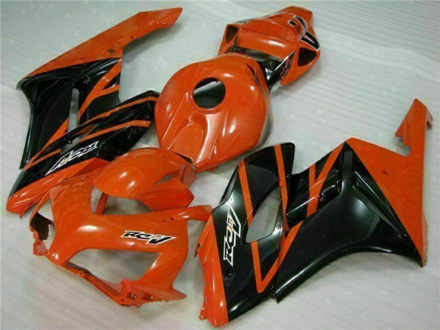 2004-2005 Honda CBR1000RR Motorcycle Fairings - Orange Glossy Black Australia