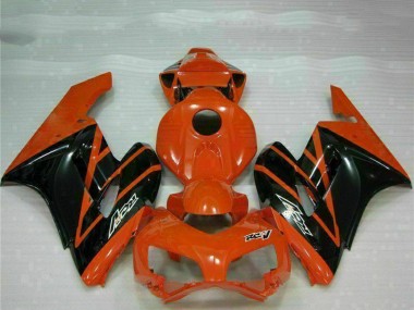 2004-2005 Honda CBR1000RR Motorcycle Fairings - Orange Glossy Black Australia