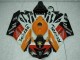 2004-2005 Honda CBR1000RR Motorcycle Fairings - Orange White Red Black Repsol Australia