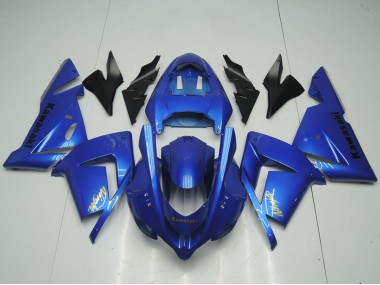 2004-2005 Kawasaki ZX10R Motorcycle Fairings - Blue Australia