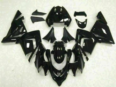 2004-2005 Kawasaki ZX10R Motorcycle Fairings - Glossy Black Australia