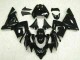 2004-2005 Kawasaki ZX10R Motorcycle Fairings - Glossy Black Australia