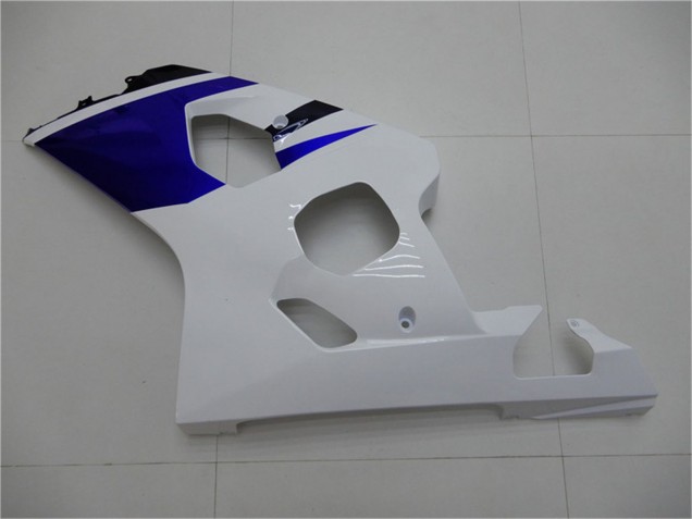 2004-2005 Suzuki GSXR 600/750 Bike Fairings - White Blue Black Australia