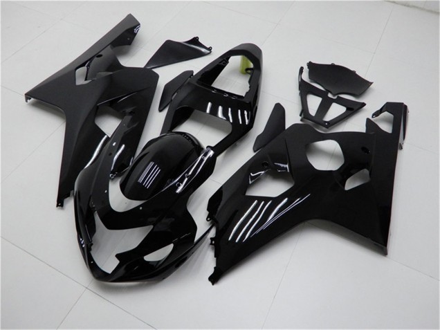 2004-2005 Suzuki GSXR 600/750 Motorcycle Fairings - Glossy Black Australia
