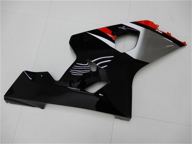 2004-2005 Suzuki GSXR 600/750 Motorcycle Fairings - Red Silver Black Australia