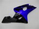 2004-2005 Suzuki GSXR 600/750 Motorcycle Fairings - Blue Glossy Black Australia