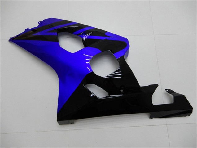 2004-2005 Suzuki GSXR 600/750 Motorcycle Fairings - Blue Glossy Black Australia