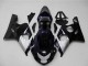 2004-2005 Suzuki GSXR 600/750 Motorcycle Fairings - Glossy Black Silver Blue Australia