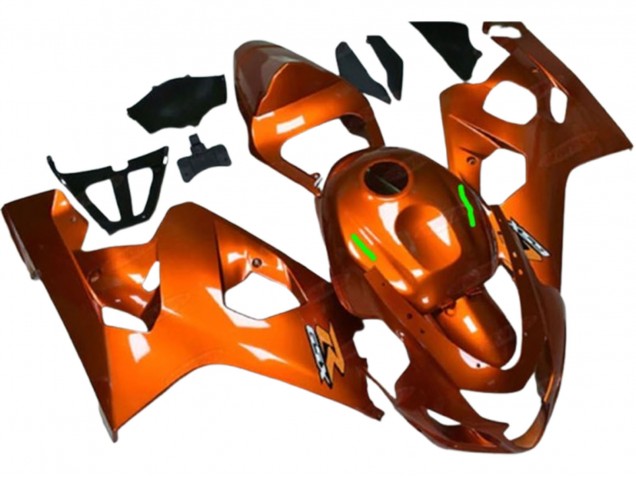 2004-2005 Suzuki GSXR 600/750 Motorcycle Fairings - Orange Australia