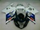 2004-2005 Suzuki GSXR 600/750 Motorcycle Fairings - White Blue Glossy Black Red Australia