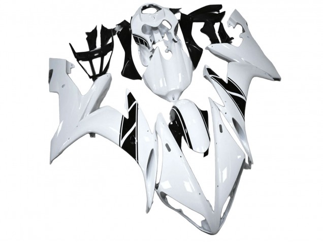 2004-2006 Yamaha YZF R1 Motorcycle Fairing - White Black Australia