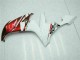2004-2006 Yamaha YZF R1 Motorcycle Fairings - White Red Yellow Motul 46 Australia