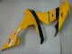 2004-2006 Yamaha YZF R1 Motorcycle Fairings - Yellow Glossy Black Dunlop 50 Australia