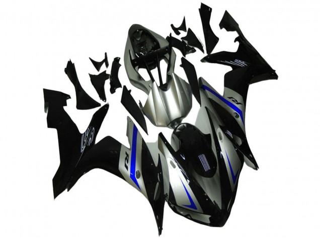 2004-2006 Yamaha YZF R1 Motorcycle Fairings - Silver Blue Black Australia
