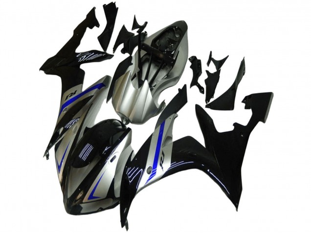 2004-2006 Yamaha YZF R1 Motorcycle Fairings - Silver Blue Black Australia