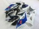 2005-2006 Suzuki GSXR 1000 Motorcycle Fairing Kits - White Blue Glossy Black Australia