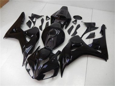 2006-2007 Honda CBR1000RR Motorcycle Fairings - Glossy Black Australia