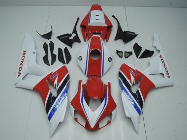 2006-2007 Honda CBR1000RR Motorcycle Fairings - White Red Blue Black HRC Australia