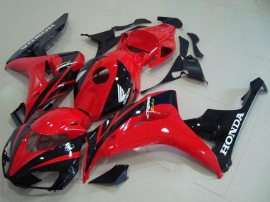 2006-2007 Honda CBR1000RR Motorcycle Fairing Kits - Red Glossy Black Australia
