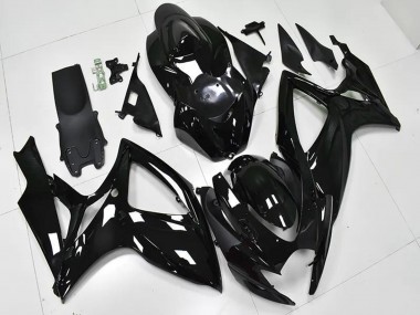 2006-2007 Suzuki GSXR 600/750 Bike Fairings - Glossy Black Australia