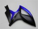 2006-2007 Suzuki GSXR 600/750 Motorcycle Fairings - Blue Matte Black Australia