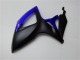 2006-2007 Suzuki GSXR 600/750 Motorcycle Fairings - Blue Matte Black Australia