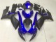 2006-2007 Suzuki GSXR 600/750 Motorcycle Fairings - Blue Matte Black Australia